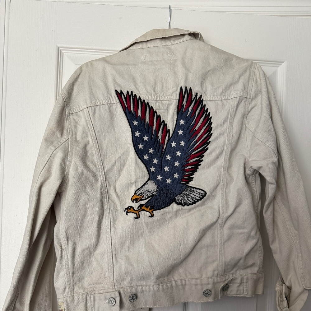 Ralph Lauren Denim & Supply USA Flag Eagle jacket